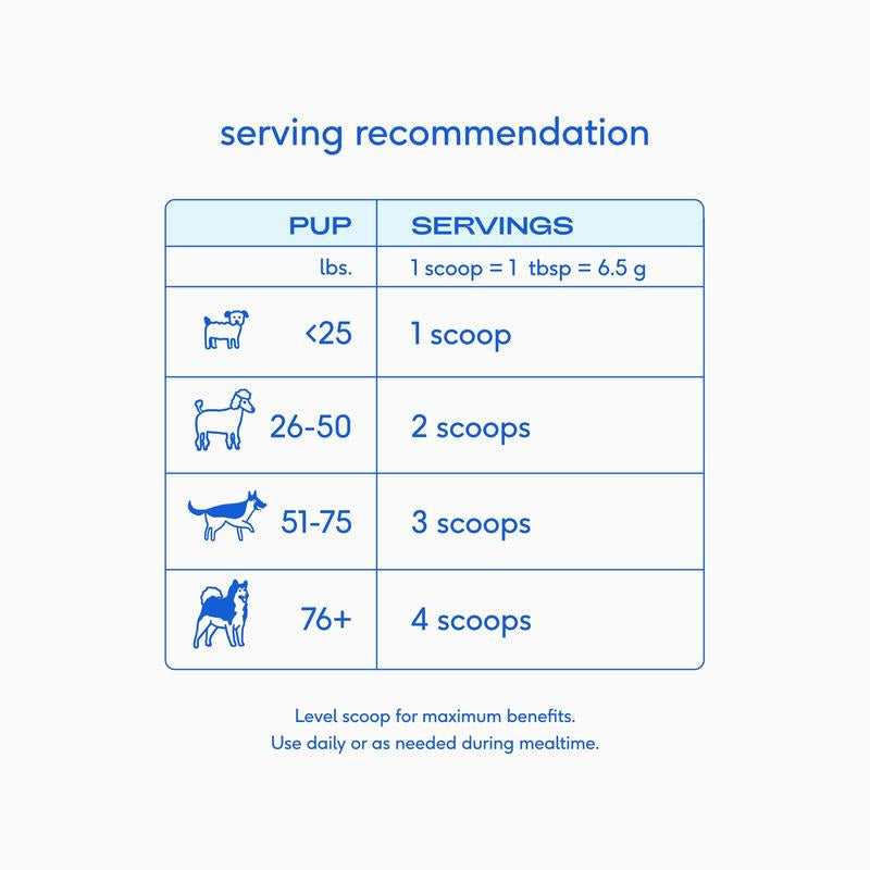 Native Pet the Daily 11-In-1 Supplement Powder for Whole Body Support for Dogs