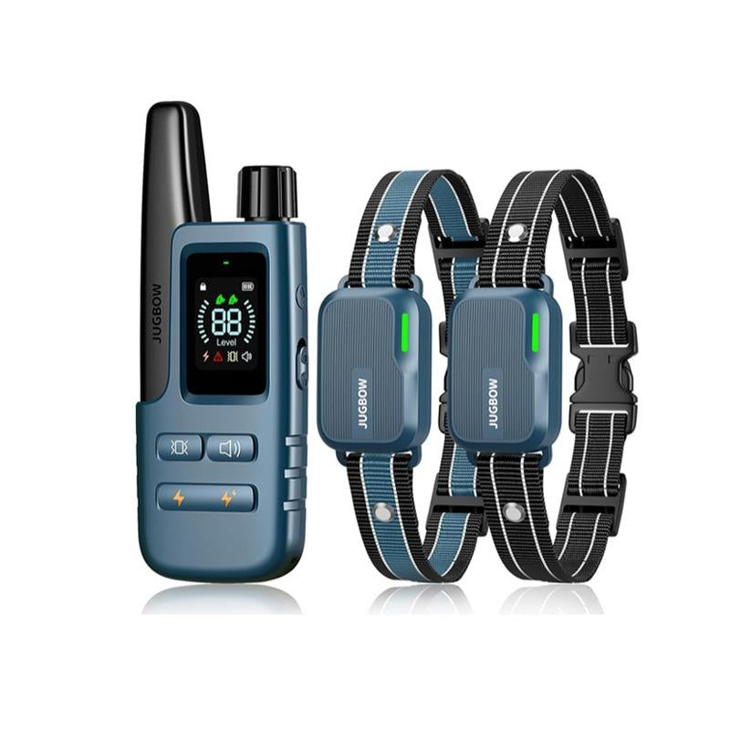 JUGBOW Dog Training Collar 4200FT Dog Training Behavior Aid, Remote IPX7 Waterproof with 4 Training Modes, Outdoor Rechargeable E-Collar DT61