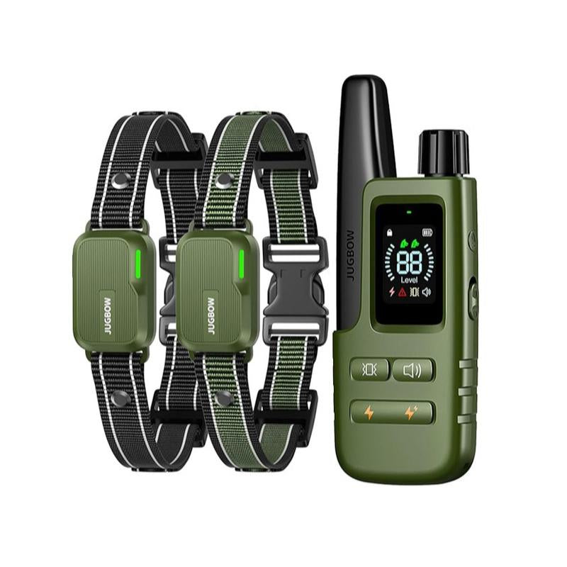 JUGBOW Dog Training Collar 4200FT Dog Training Behavior Aid, Remote IPX7 Waterproof with 4 Training Modes, Outdoor Rechargeable E-Collar DT61