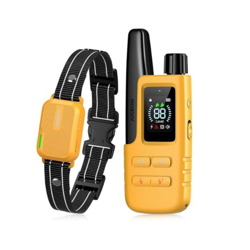JUGBOW Dog Training Collar 4200FT Dog Training Behavior Aid, Remote IPX7 Waterproof with 4 Training Modes, Outdoor Rechargeable E-Collar DT61