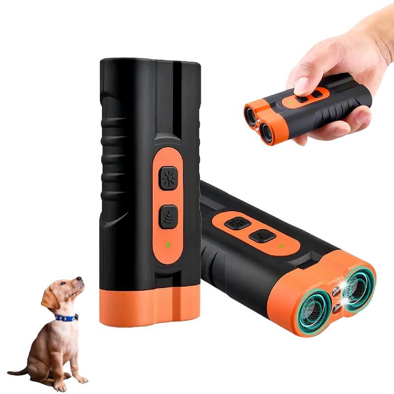 Dog Bark Guard - Professional Dog Training Tool with 2X Sonic Emitters, Ultra-Long Range, Indoor & Outdoor Use, Dog Shock Bark Collar Alternative