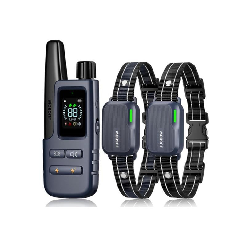 JUGBOW Dog Training Collar 4200FT Dog Training Behavior Aid, Remote IPX7 Waterproof with 4 Training Modes, Outdoor Rechargeable E-Collar DT61