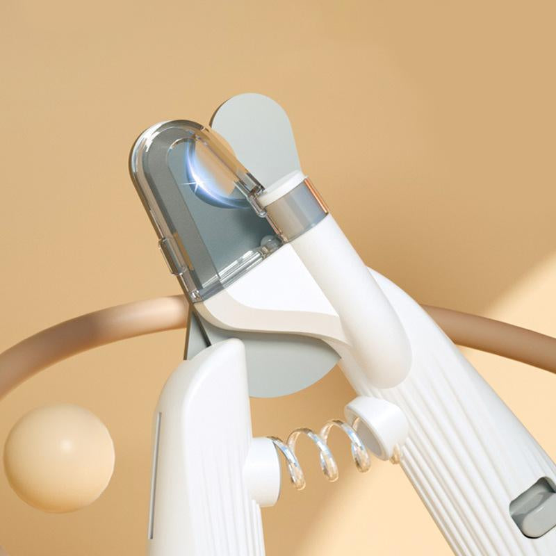 2 in 1 Pet Nail Grinder and Clipper, with LED Light for Pet with the Light Nails,Precise Cat & Dog Nail Trimmer for Safe