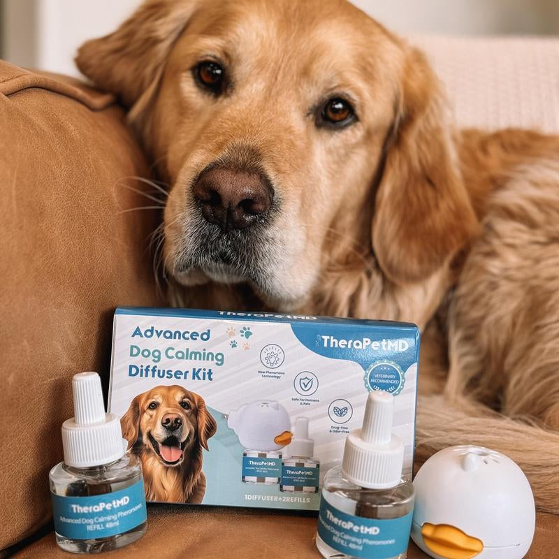 Therapet MD Dog Calming Diffuser (1–3 Pack)—Stops Peeing, Barking & Anxiety Diffuser