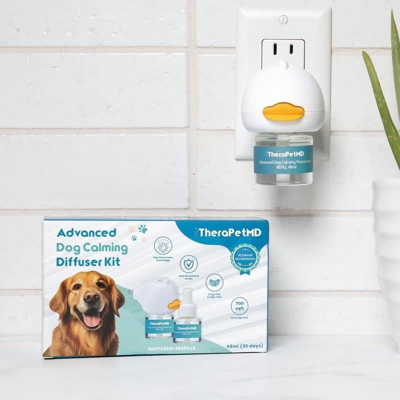 Therapet MD Dog Calming Diffuser (1–3 Pack)—Stops Peeing, Barking & Anxiety Diffuser
