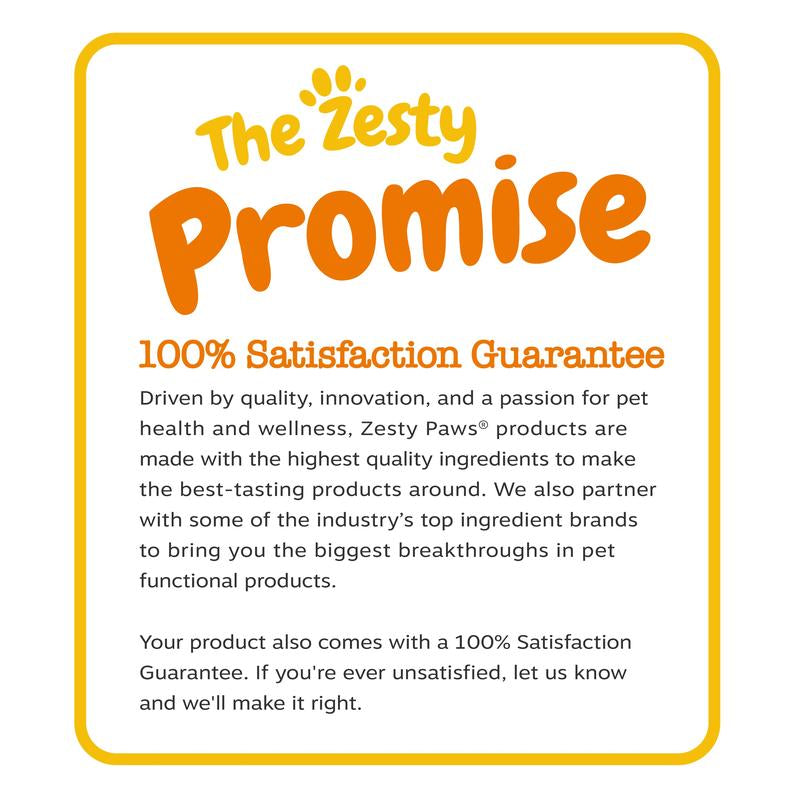Zesty Paws Wild Alaskan Salmon Oil Formula for Dogs & Cats, Omega 3 Fatty Acid Fish Oil with EPA & DHA for Dog Skin and Coat