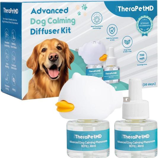 Therapet MD Dog Calming Diffuser (1–3 Pack)—Stops Peeing, Barking & Anxiety Diffuser