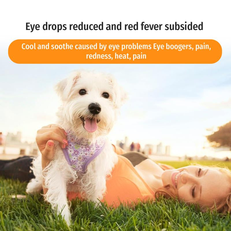 Cassiel-Pet Eye Drops,Dog&Cat Tear Stain Cleaner,Pet Eye Drops for Dogs&Cats,Sooth Dry Eyes Pink Eyes,Dog&Cat Eye Infection Treatment to Soothe Eye Allergy,Remove Tear Stains and Relieve Itchy Eyes,Natural Formula, No Artificial Ingredientsdealsforyoudays